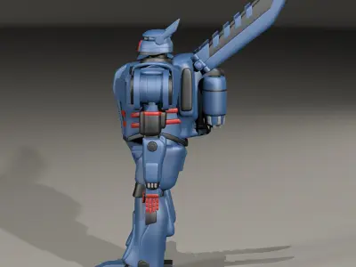 Mecha Armor 3D model