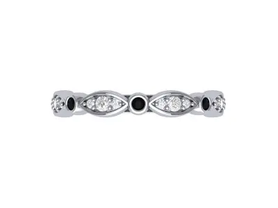 Wedding Ring  3D print model 89