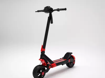 Electric Scooter 3D Model 3D model purchase