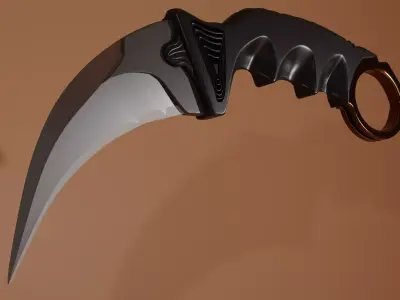 KNIFE NINJA BLADE 3D model