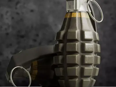 Grenade Free 3D model