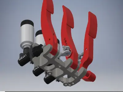CAR SERIES MASTER CYLINDER 3D model