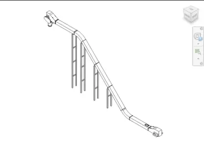 Transportador de arrastre - Drag Conveyor 3D model
