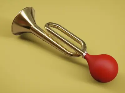 Air Horn 3D print model