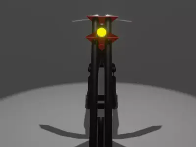 Unfinished chopper Free 3D model
