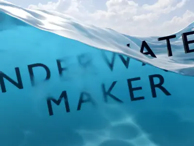 Underwater Maker Low-poly 3D model