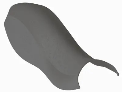 Motorcycle Seat Cover 3D print model