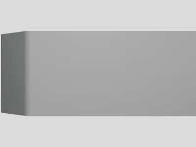 Construction Concrete Block - Geometry Only 3D model