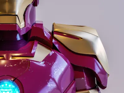 IronMan avengers iron man Free low-poly 3D model