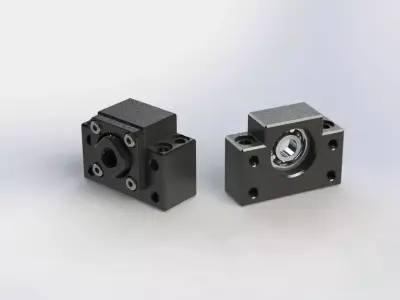 BF BK Series Bearings 3D model