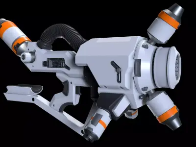 District 9 Sonic Blaster 3D model