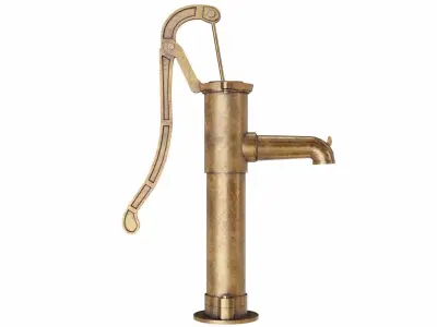 Manual water pump 3D model order