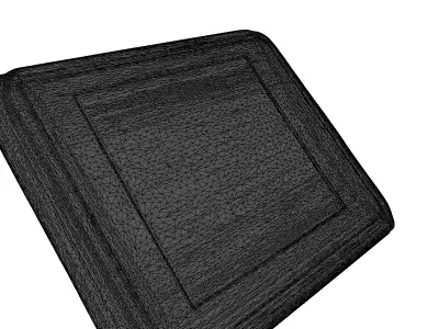 Futuristic Glowing Data Tablet 3D model