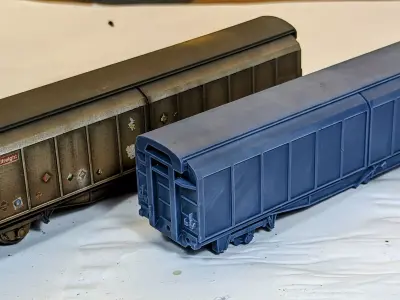 OO Gauge VGA Wagon 3D print model