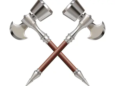 Axe gaming model 3D model