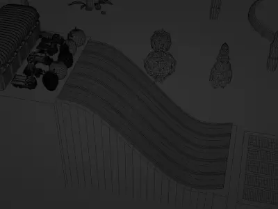Vehicles Broken the fruits 3D model