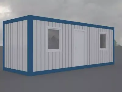Container house - mobile 3D model