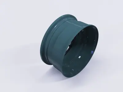 Rims aero green 3D model
