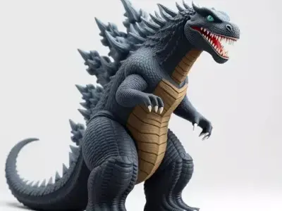 godzilla model 3D model