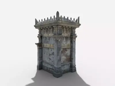 Old Mausoleum  3D model