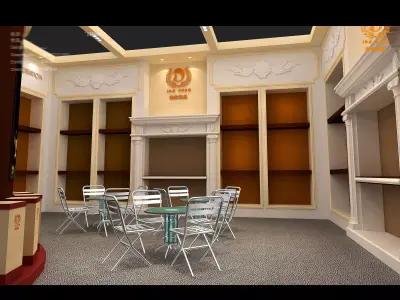 Exhibition - Area - 9X9-3DMAX2009-03 3D model