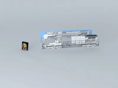How to Make a Dash 9 Stage 3 Free 3D model