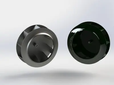 Fan blower Free 3D model