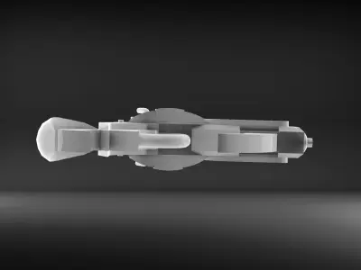 Weapon Free low-poly 3D model