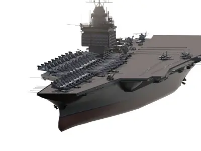 Generic aircraft carrier  3D model