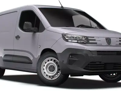 Peugeot e Partner SWB 2024 3D model