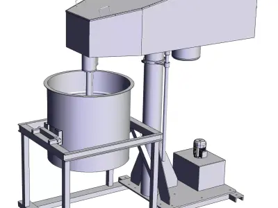 mixer 3D model buy