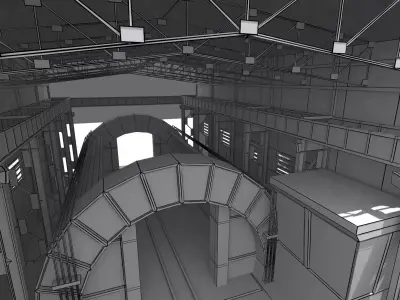 wagon tippler 3D model