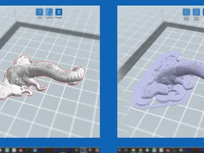 Ganesha snake 3D print model