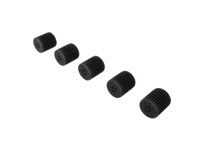 Morse Code 5 v1 001 Low-poly 3D model