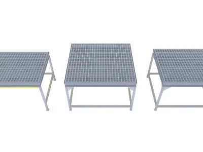 GRILL EXTRACTING TABLES Low-poly 3D model