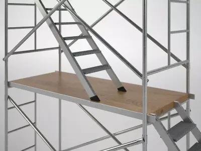 Scaffold tower 11 3D model