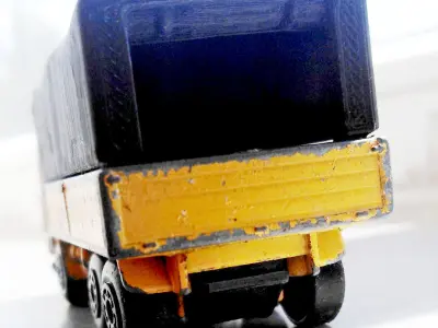 Matchbox Volvo Tilt Truck Model Replacement Part 3D print model