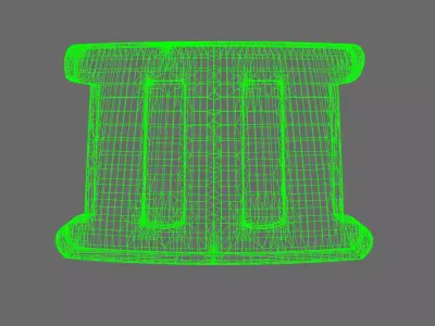 Space Knights V10R Standard Roman Numeral 03 Shoulder Symbols 3D print model