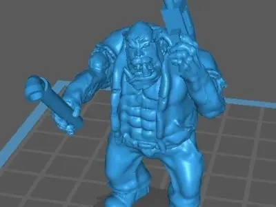Ork Konvik boss aka warboss 3D print model