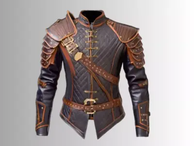 Medieval Armor Jacket Low-poly 3D model