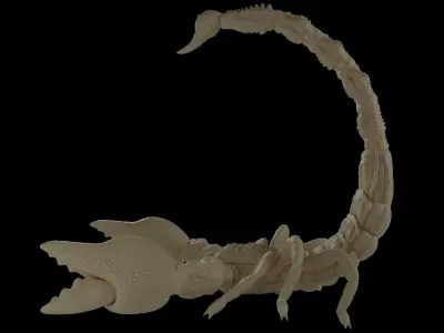Scorpion Model 3D print model
