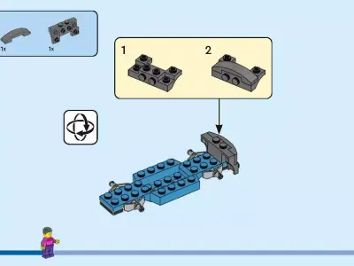 TwindBricks3D - 60336 Freight Train 3D print model