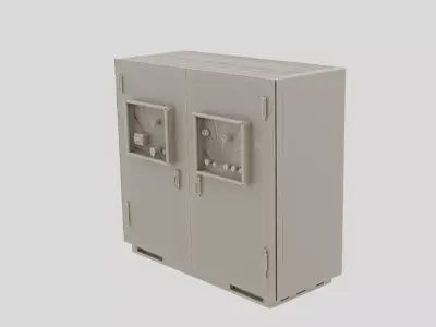Industrial Control Panel Enclosure for 3D print 3D model