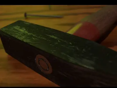Hammer 3D model 12