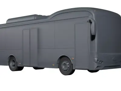 BYD K7U - BUS 3D print model