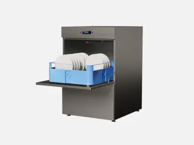 Dishwasher hygienic handwashing machine 3D model