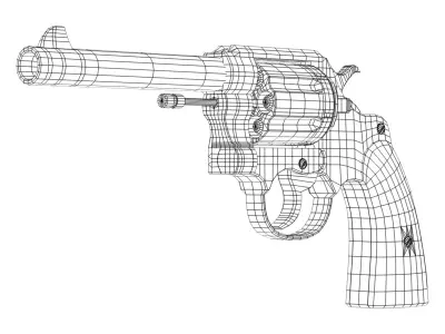 Colt New Service 3D model
