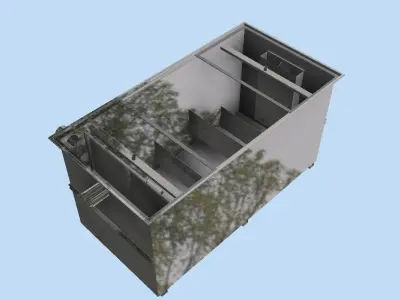 Big grease trap 3D model
