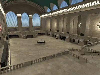 Grand Central Terminal Station 3D model