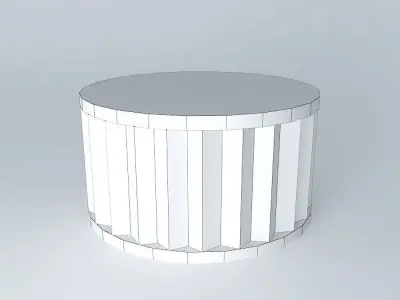 Knob round table Free 3D model